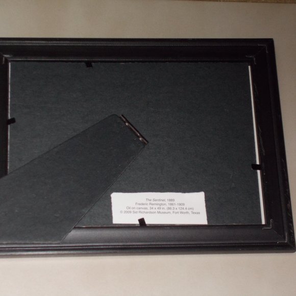 Western 4"x6" print matted and framed - Picture 4 of 6